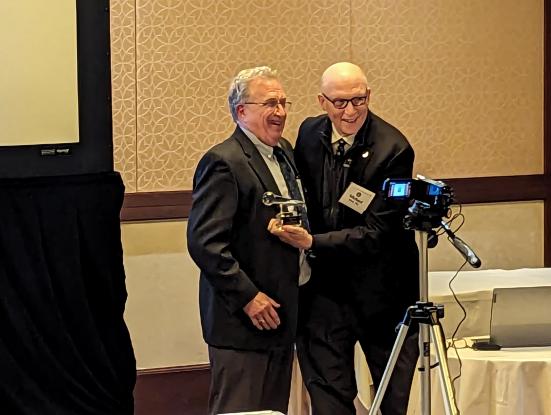 Bruce Karlin receives community award